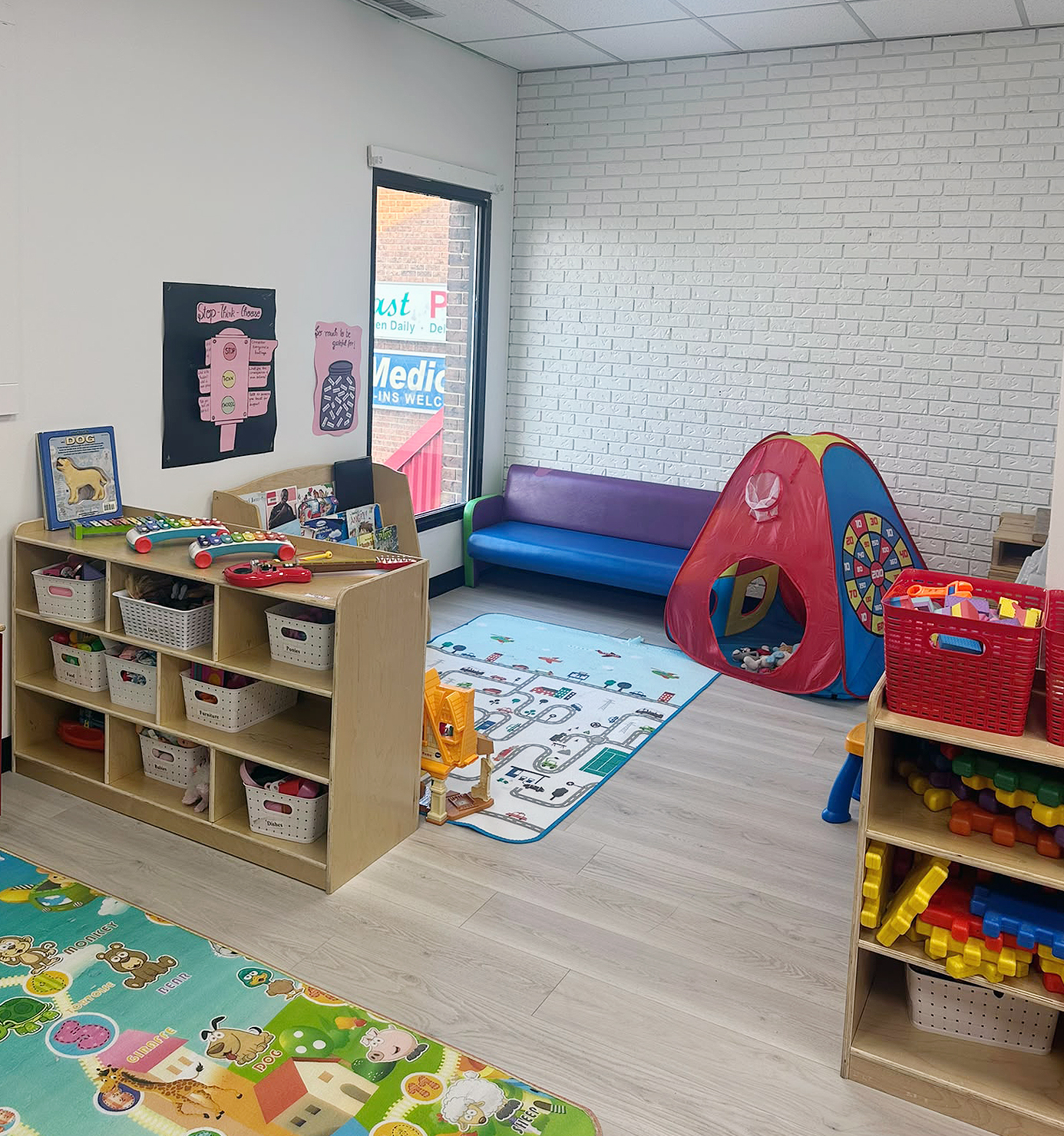 Children in after school care program at Northeast Daycare