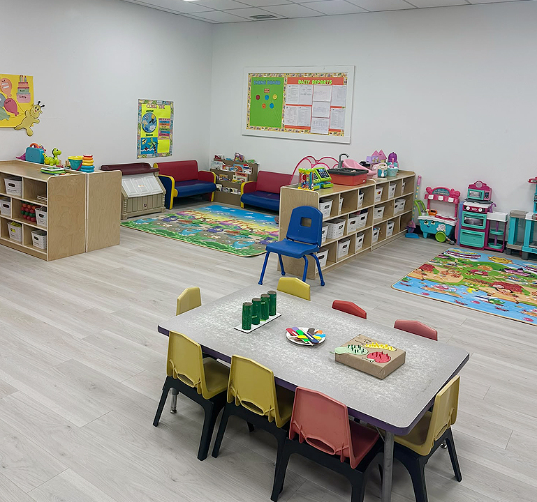 Pre-Kindergarten students preparing for school at Northeast Daycare