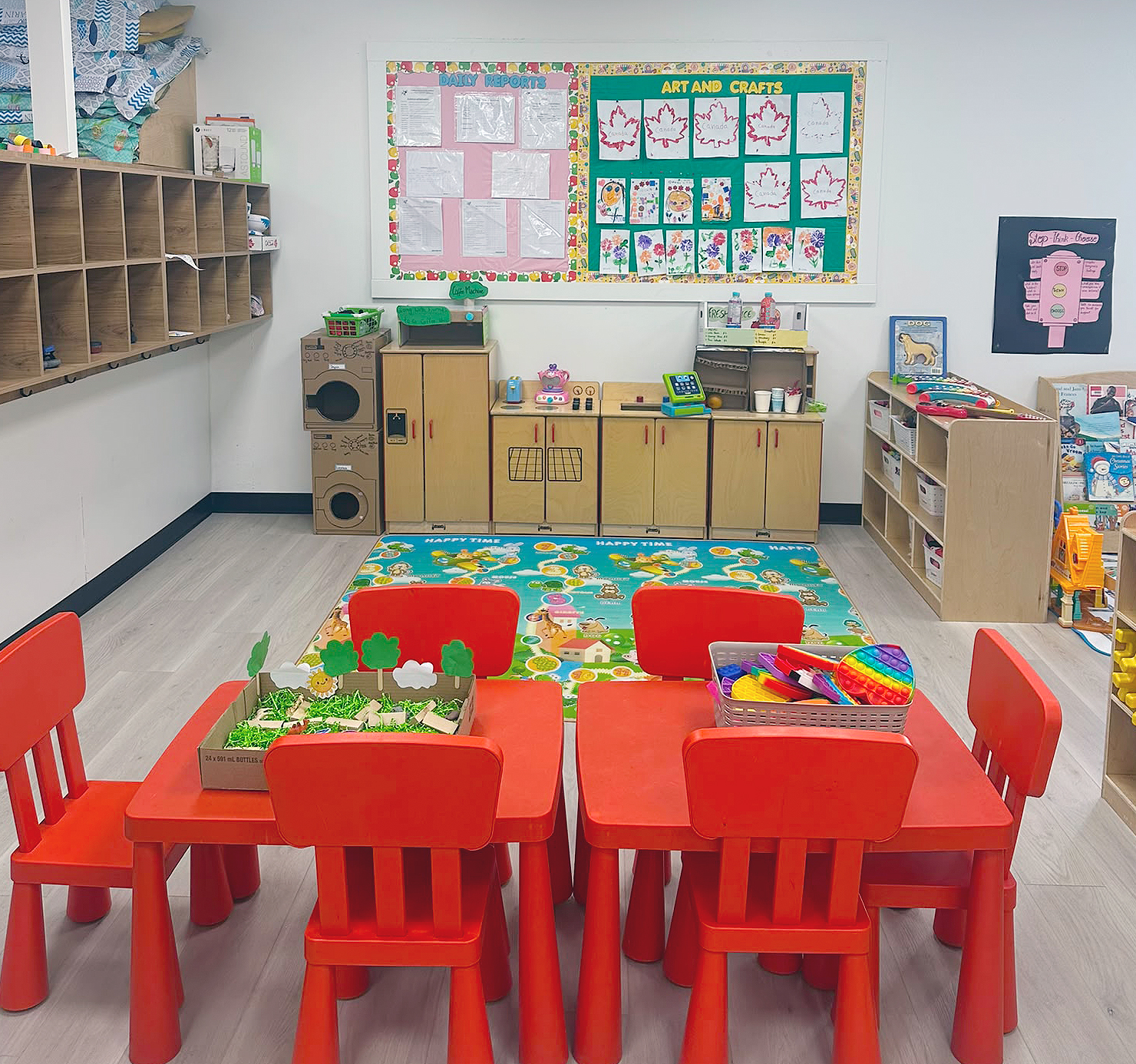 Toddlers exploring and playing at Northeast Daycare