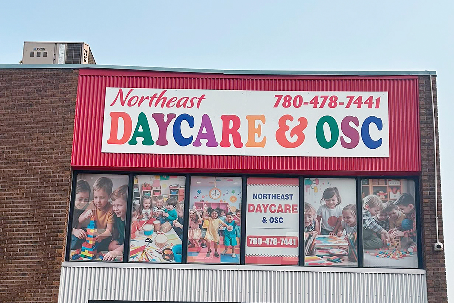 Children engaged in hands-on learning at Northeast Daycare